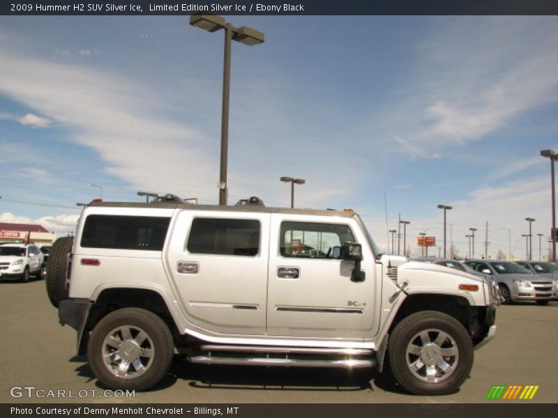 Limited Edition Silver Ice / Ebony Black 2009 Hummer H2 SUV Silver Ice