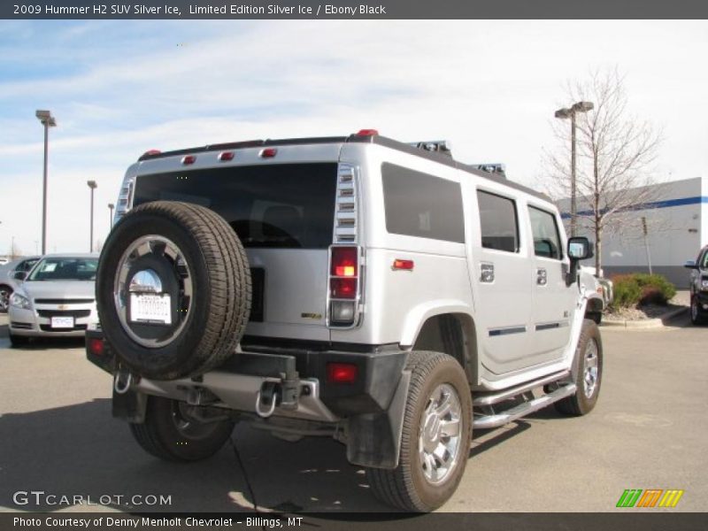 Limited Edition Silver Ice / Ebony Black 2009 Hummer H2 SUV Silver Ice