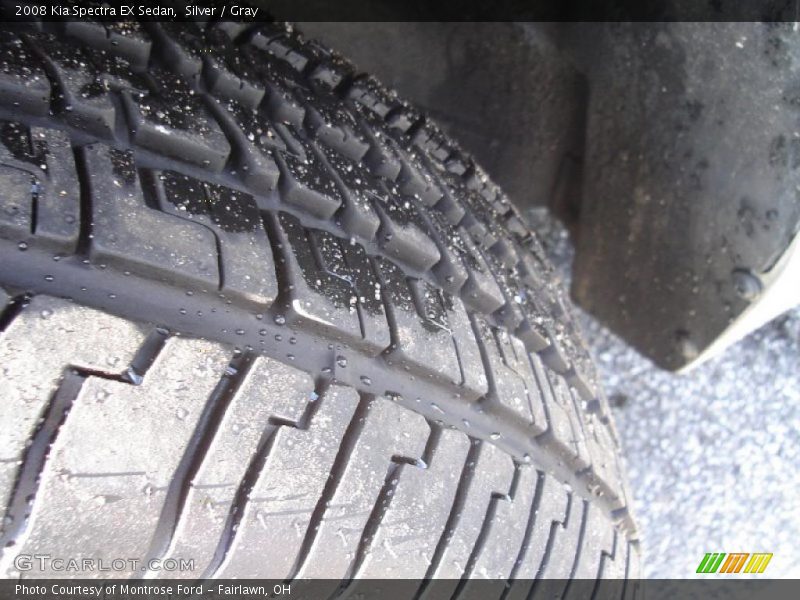 Silver / Gray 2008 Kia Spectra EX Sedan