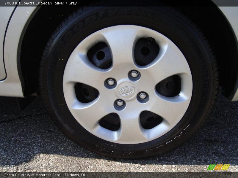 Silver / Gray 2008 Kia Spectra EX Sedan
