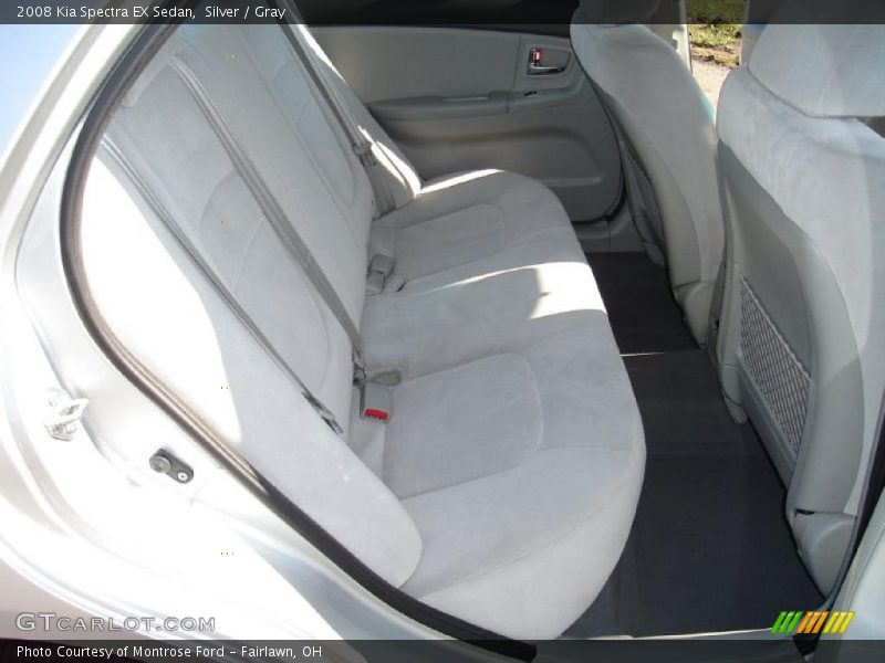 Silver / Gray 2008 Kia Spectra EX Sedan