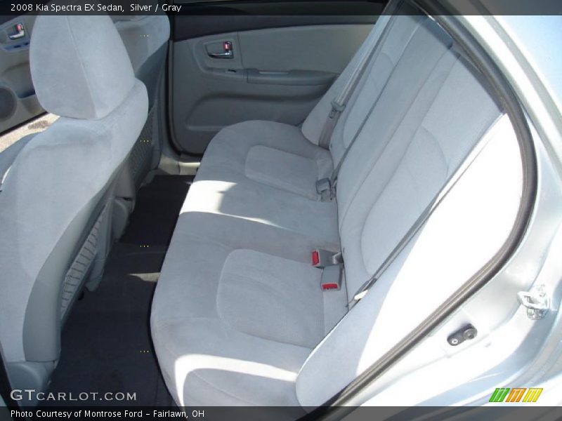 Silver / Gray 2008 Kia Spectra EX Sedan