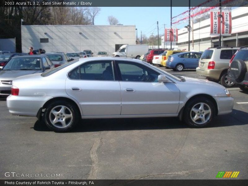 Satin Silver Metallic / Ebony 2003 Acura TL 3.2