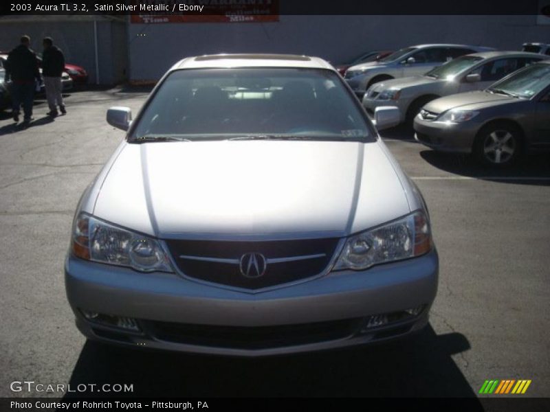 Satin Silver Metallic / Ebony 2003 Acura TL 3.2