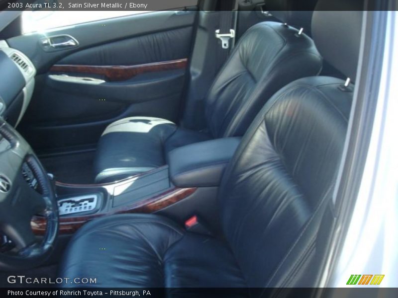 Satin Silver Metallic / Ebony 2003 Acura TL 3.2