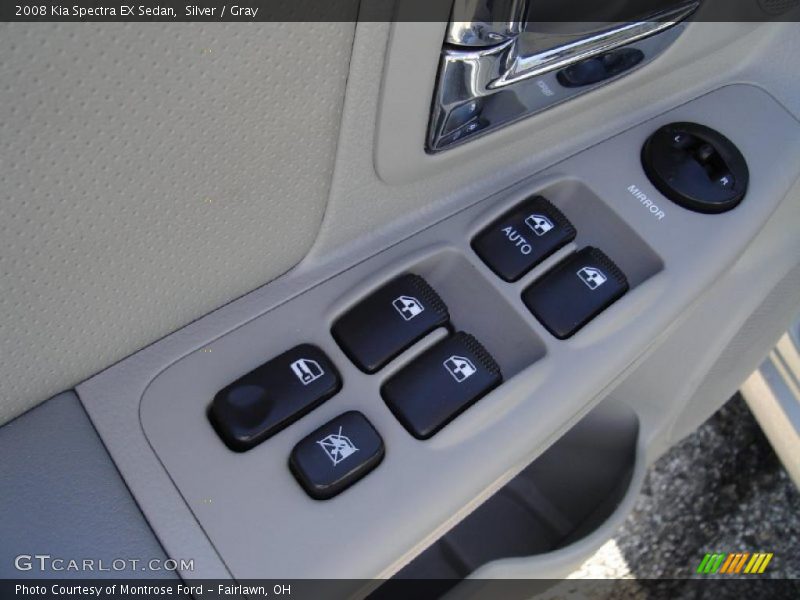 Silver / Gray 2008 Kia Spectra EX Sedan