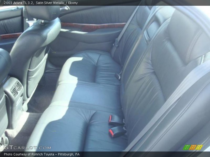 Satin Silver Metallic / Ebony 2003 Acura TL 3.2