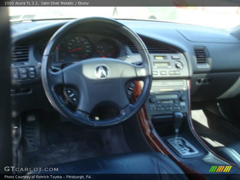 Satin Silver Metallic / Ebony 2003 Acura TL 3.2