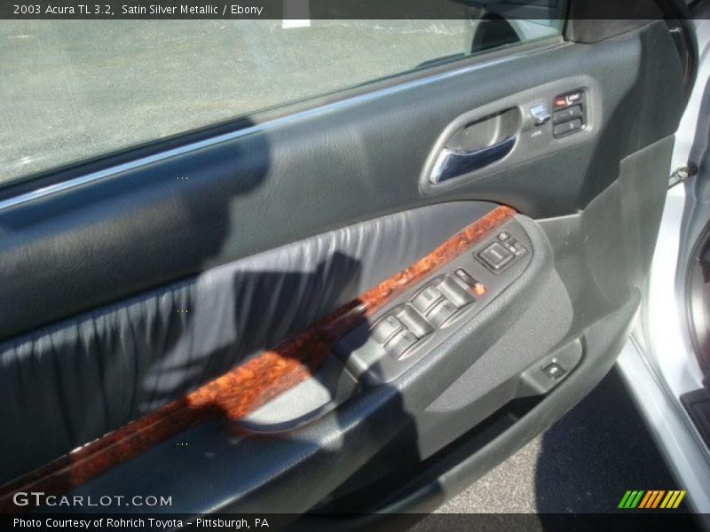 Satin Silver Metallic / Ebony 2003 Acura TL 3.2