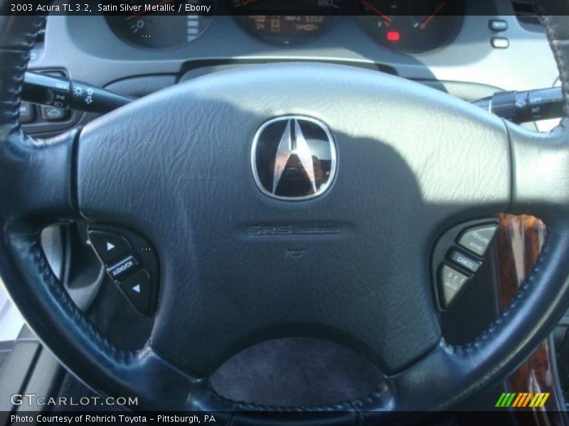 Satin Silver Metallic / Ebony 2003 Acura TL 3.2