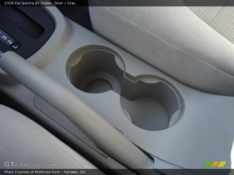 Silver / Gray 2008 Kia Spectra EX Sedan
