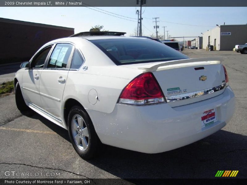 White / Neutral 2009 Chevrolet Impala LT