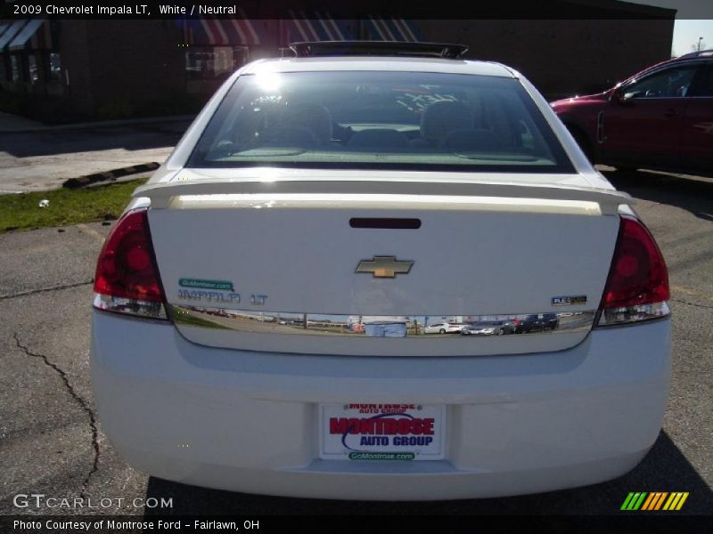 White / Neutral 2009 Chevrolet Impala LT