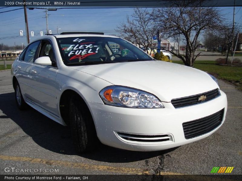 White / Neutral 2009 Chevrolet Impala LT