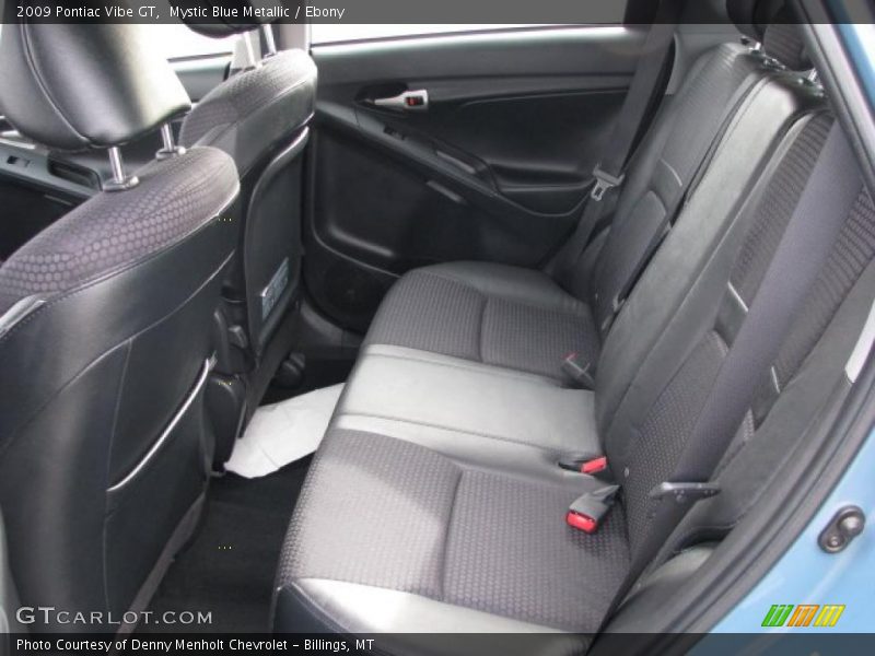Mystic Blue Metallic / Ebony 2009 Pontiac Vibe GT
