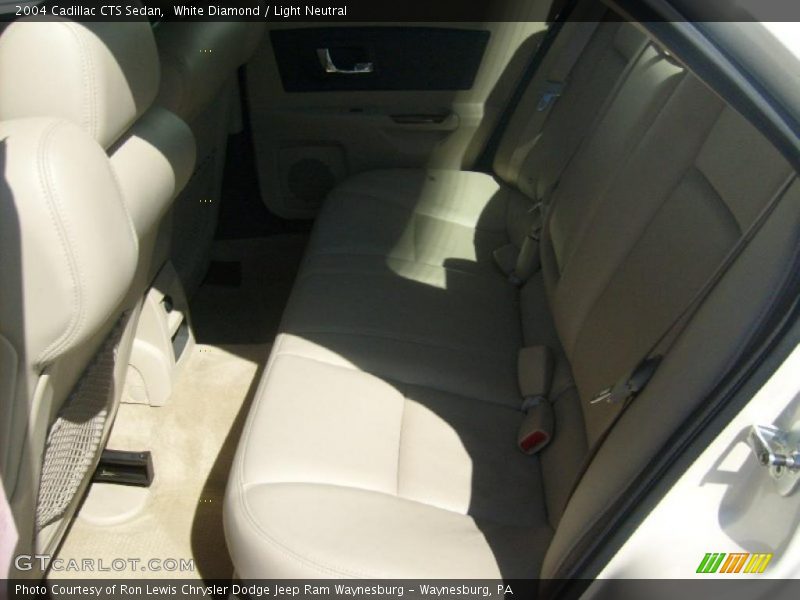 White Diamond / Light Neutral 2004 Cadillac CTS Sedan