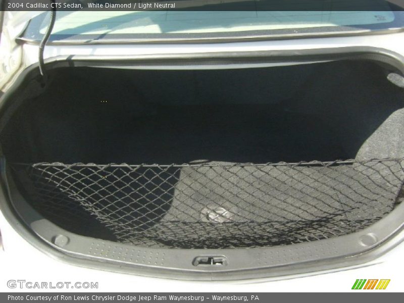 White Diamond / Light Neutral 2004 Cadillac CTS Sedan