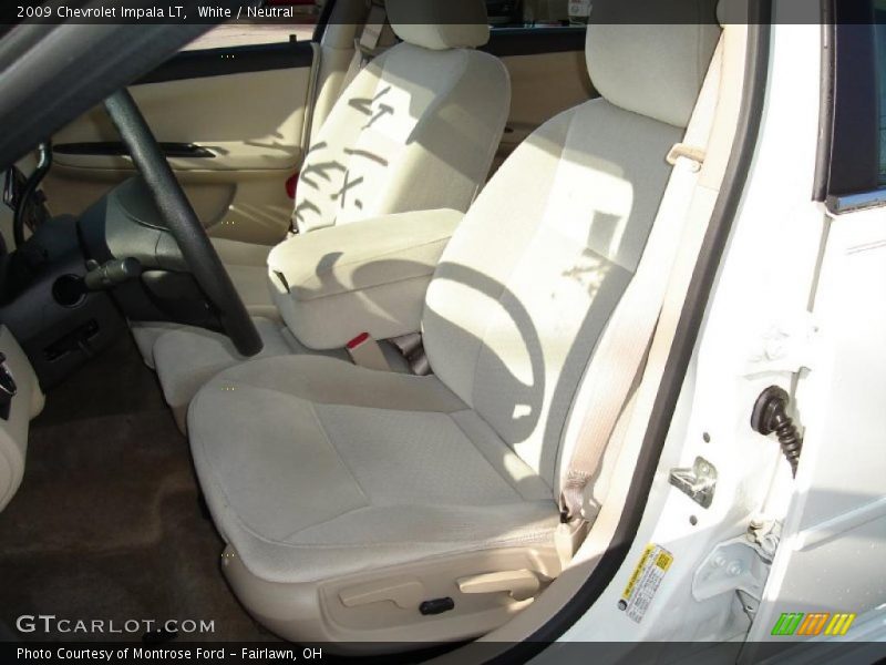White / Neutral 2009 Chevrolet Impala LT
