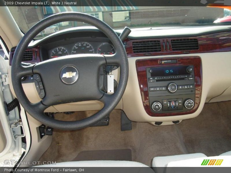 White / Neutral 2009 Chevrolet Impala LT