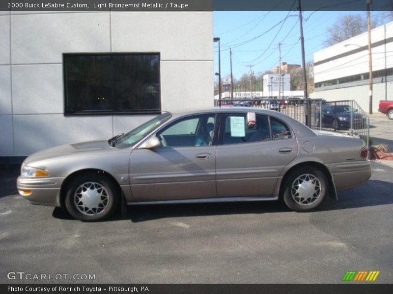 Light Bronzemist Metallic / Taupe 2000 Buick LeSabre Custom