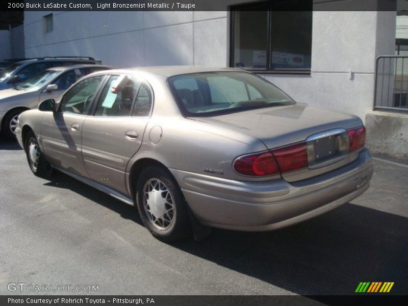 Light Bronzemist Metallic / Taupe 2000 Buick LeSabre Custom