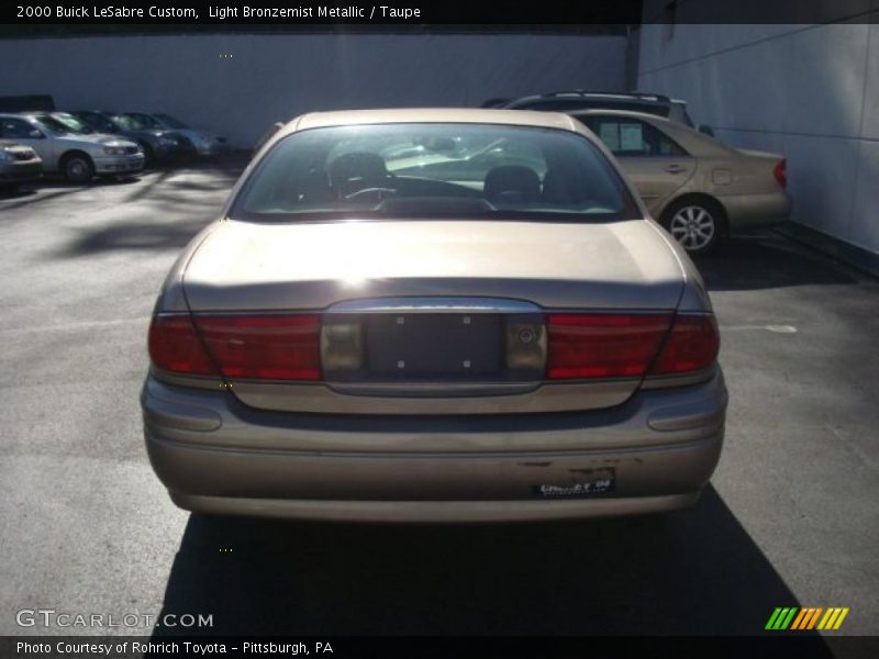 Light Bronzemist Metallic / Taupe 2000 Buick LeSabre Custom