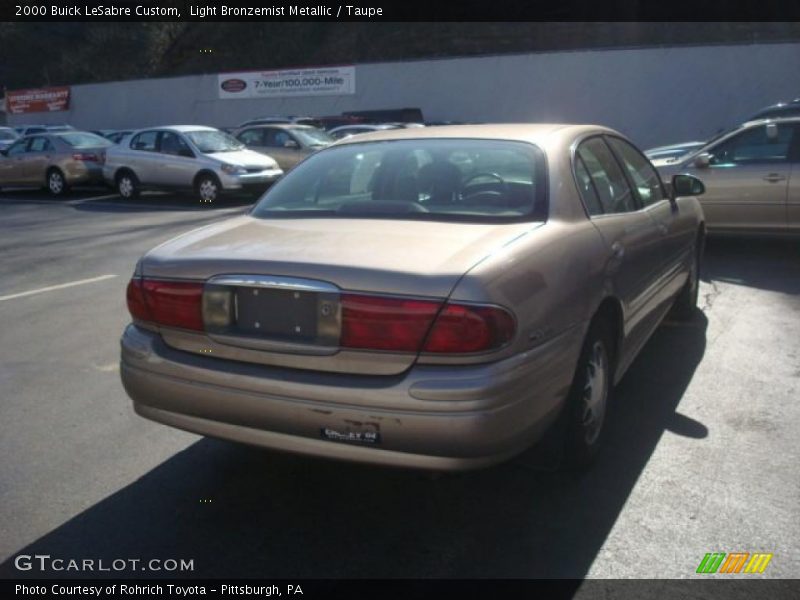 Light Bronzemist Metallic / Taupe 2000 Buick LeSabre Custom