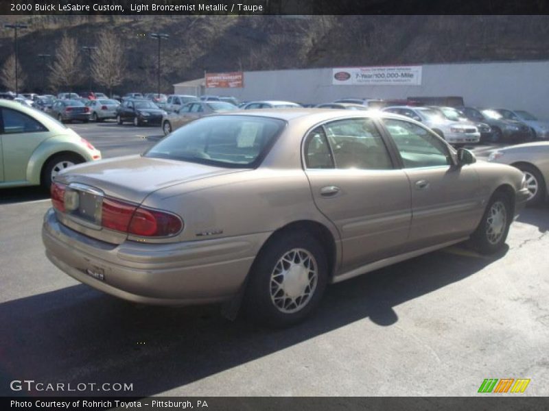 Light Bronzemist Metallic / Taupe 2000 Buick LeSabre Custom