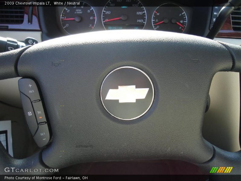White / Neutral 2009 Chevrolet Impala LT
