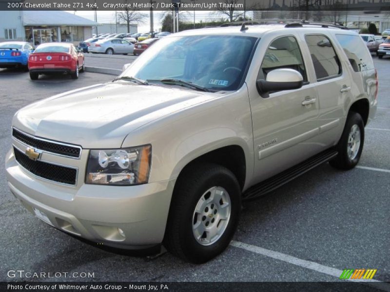Graystone Metallic / Dark Titanium/Light Titanium 2007 Chevrolet Tahoe Z71 4x4
