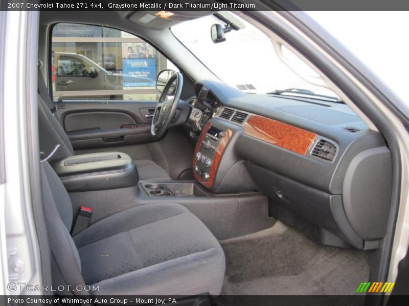 Graystone Metallic / Dark Titanium/Light Titanium 2007 Chevrolet Tahoe Z71 4x4