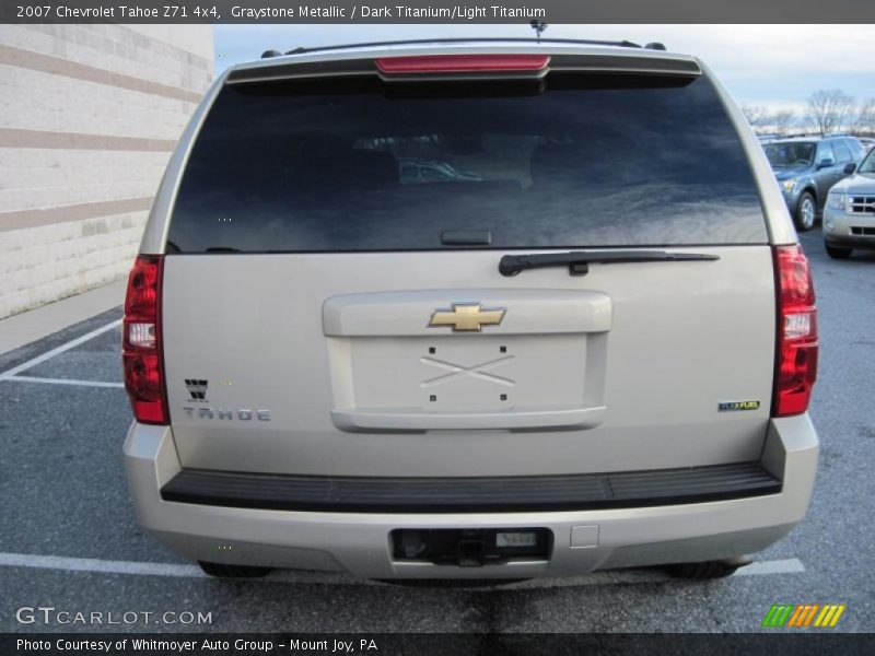 Graystone Metallic / Dark Titanium/Light Titanium 2007 Chevrolet Tahoe Z71 4x4