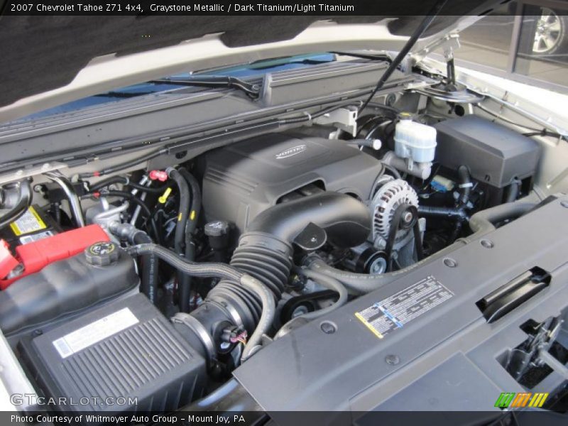 Graystone Metallic / Dark Titanium/Light Titanium 2007 Chevrolet Tahoe Z71 4x4