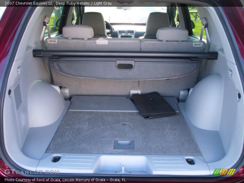 Deep Ruby Metallic / Light Gray 2007 Chevrolet Equinox LS