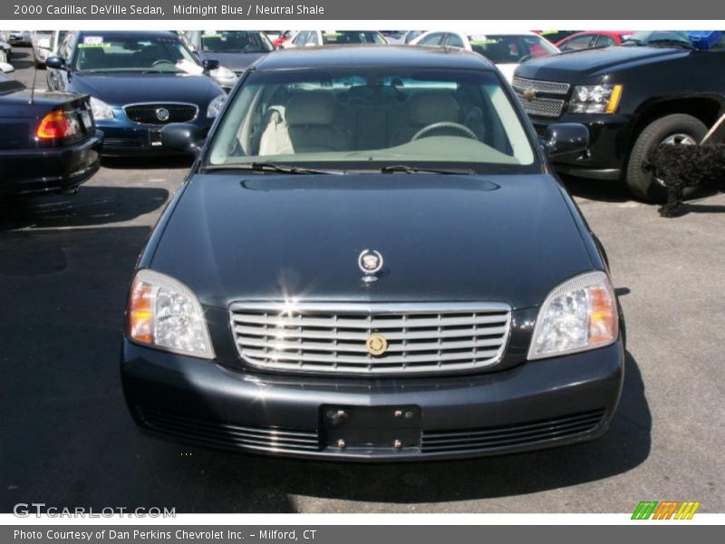 Midnight Blue / Neutral Shale 2000 Cadillac DeVille Sedan