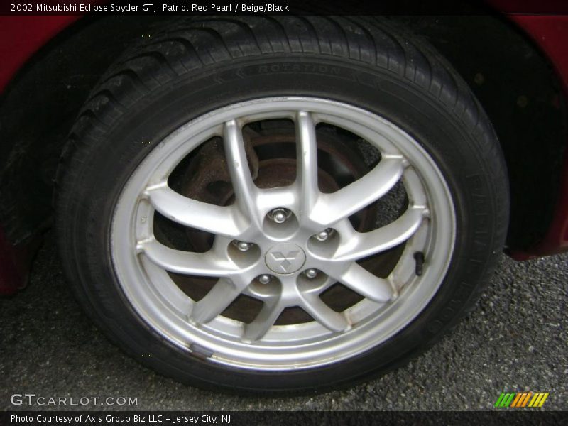 Patriot Red Pearl / Beige/Black 2002 Mitsubishi Eclipse Spyder GT