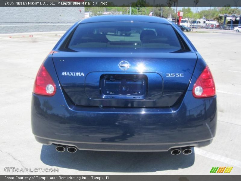 Majestic Blue Metallic / Frost 2006 Nissan Maxima 3.5 SE