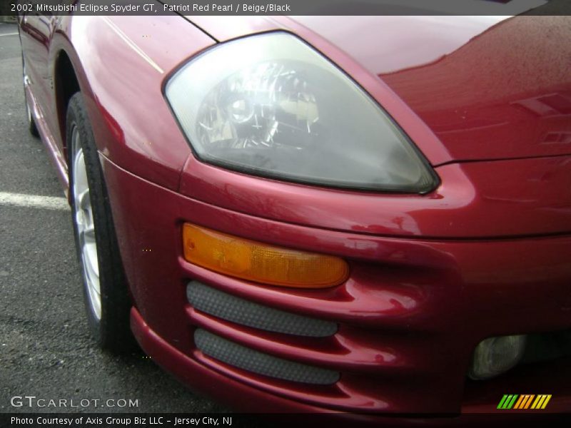Patriot Red Pearl / Beige/Black 2002 Mitsubishi Eclipse Spyder GT