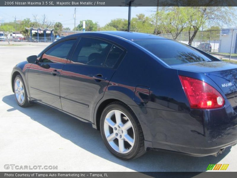 Majestic Blue Metallic / Frost 2006 Nissan Maxima 3.5 SE
