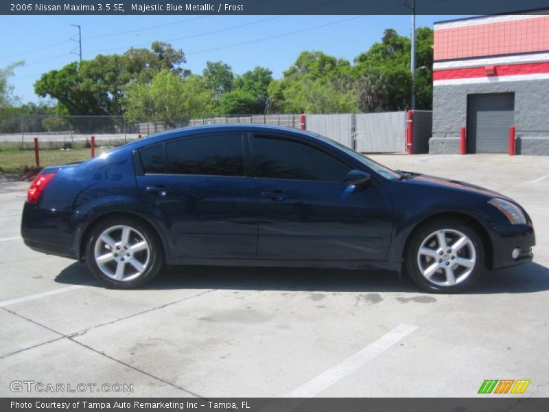 Majestic Blue Metallic / Frost 2006 Nissan Maxima 3.5 SE