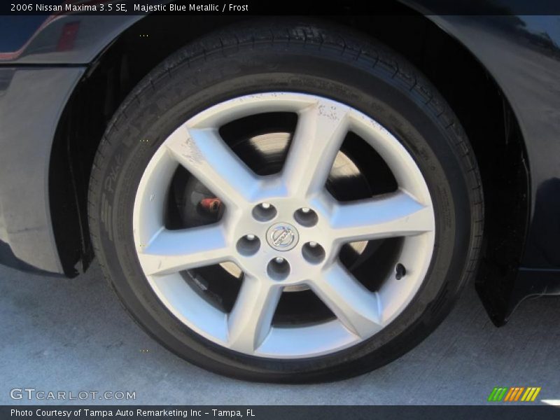 Majestic Blue Metallic / Frost 2006 Nissan Maxima 3.5 SE