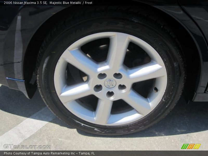Majestic Blue Metallic / Frost 2006 Nissan Maxima 3.5 SE