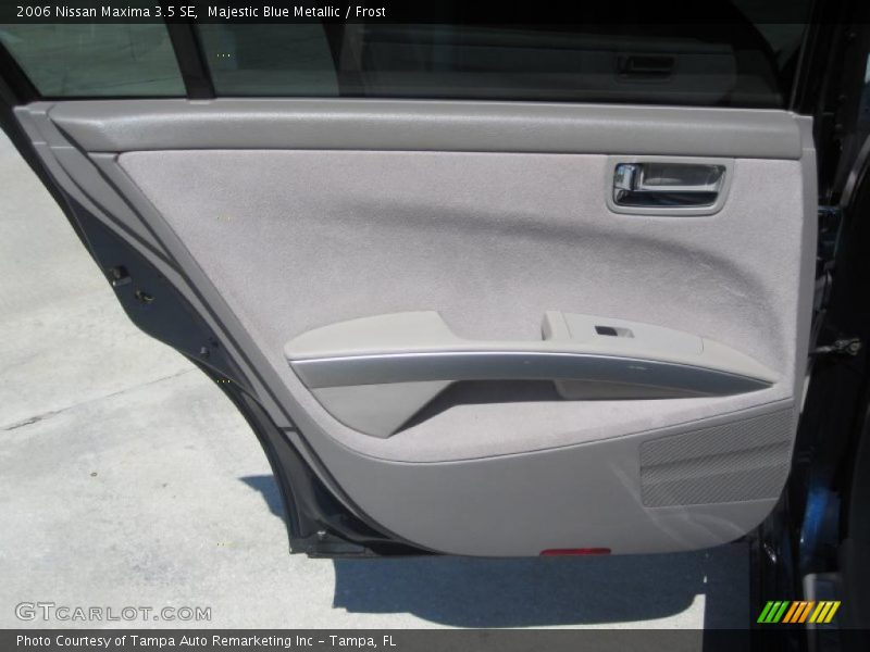 Majestic Blue Metallic / Frost 2006 Nissan Maxima 3.5 SE