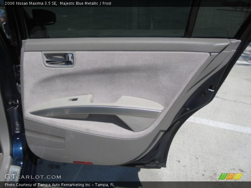 Majestic Blue Metallic / Frost 2006 Nissan Maxima 3.5 SE
