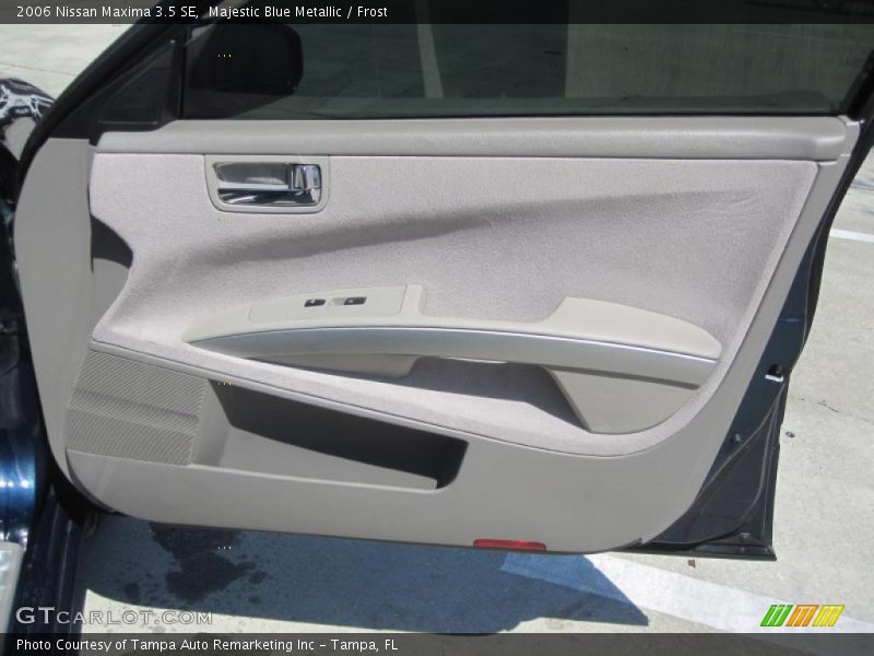 Majestic Blue Metallic / Frost 2006 Nissan Maxima 3.5 SE