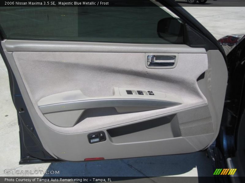 Majestic Blue Metallic / Frost 2006 Nissan Maxima 3.5 SE