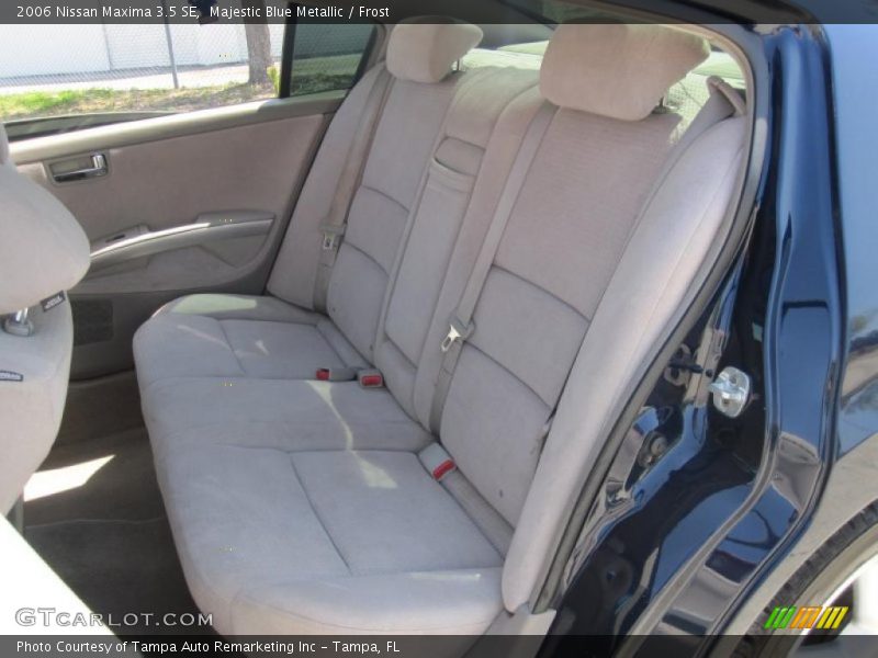 Majestic Blue Metallic / Frost 2006 Nissan Maxima 3.5 SE