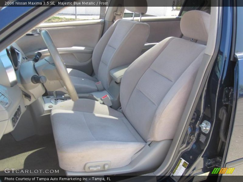 Majestic Blue Metallic / Frost 2006 Nissan Maxima 3.5 SE