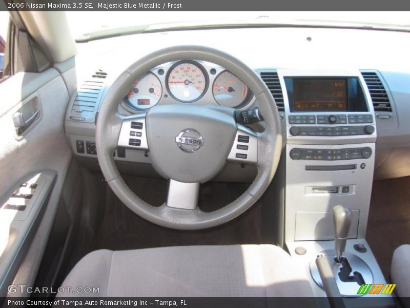 Majestic Blue Metallic / Frost 2006 Nissan Maxima 3.5 SE