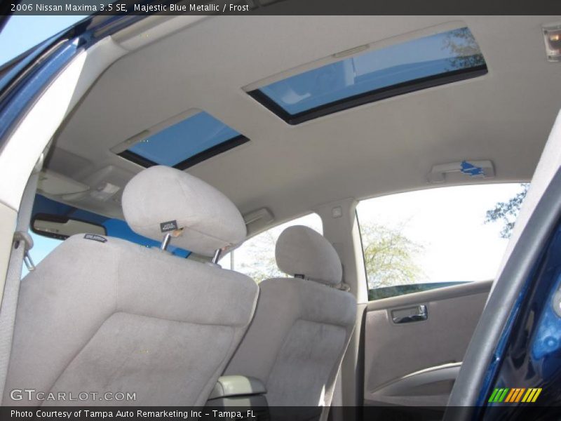Majestic Blue Metallic / Frost 2006 Nissan Maxima 3.5 SE